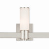 Weston Polished Nickel ADA Wall Sconce & Bath Vanity Light 9.75 x 22 in.
