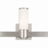 Weston Brushed Nickel ADA Wall Sconce & Bath Vanity Light 9.75 x 22 in.