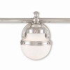 Oldwick Polished Chrome Bath Vanity Light 8.25 x 42.5 in.