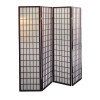 Ore International 4-Panel Room Divider - Cherry