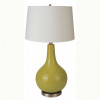 Ore International 28 Ceramic Table Lamp - Apple Green