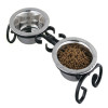 QT Dog 1 Qt Classic 4 Inch Tall Diner - Black