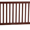 Dynamic Accents - 20 Inch All Wood Large Free Standing Gate - Mahogany