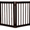 Dynamic Accents - 32 Inch 4 Panel Free Standing EZ Gate - Black