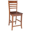 International Concepts Roma Counterheight Stool - 24 SH Espresso