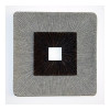 Screen Gems 19 in. X 2.36 in. Enclave Square Wall Art with Ribbed -Pack of 2