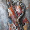 Empire Art Primo Mixed Media Sculpture - The Bassist