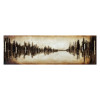 Empire Art Direct Primo Mixed Media Hand Painted Iron Wall Sculpture - Passages