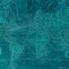 Empire Art Direct Frameless Free Floating Tempered Glass Art by EAD Art Coop - Azure World