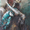 Empire Art Direct Primo Mixed Media Hand Painted Iron Wall Sculpture - Ballroom Dancers
