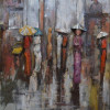 Empire Art Primo Mixed Media Sculpture - Paris Rain