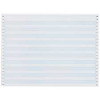 Sparco Products Computer Paper- .50in. Blue Bar- 20 Lb- 14-.88in.x11in.- 2400-CT