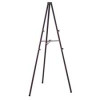 Quartet Tripod Easel- Foldable- 72in.- Bronze