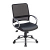 Lorell Mesh Task Chair- 25in.x25in.x42in.- Black