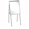 Lorell Dry-Erase Board Easel- Rubber Feet- 40in.-70in.- Black