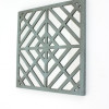 Teton Home Square Mirror Wall Decor - Blue