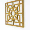 Teton Home Square Mirror Wall Decor - Yellow