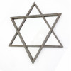 Teton Home Wall Mirror - 6 Point Star Of David Design