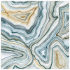 Empire Art Direct 38 x 38 in. Agate Abstract II Abstract Frameless Tempered Glass Panel Contemporary Wall Art