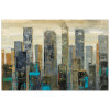 Empire Art Direct 48 x 32 in. City View Urban Lights I Urban Frameless Tempered Glass Panel Contemporary Wall Art