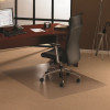 Doortex Ecotex Enhanced Polymer Rectangular Chair Mat For Standard Pile Carpets 0.38 In.- Clear 48 X 79 In.