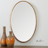 212 Main 12894 Herleva Gold Oval Mirror
