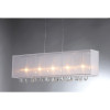 Warehouse of Tiffany Jess Crystal and Mesh Bar Chandelier