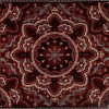 Art Carpet 7 x 9 ft. Milan Collection Fanciful Woven Area Rug Red