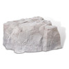 DekoRRa Artificial Rock Fieldstone-Gray - Covers Septic Lids Up To 14in High