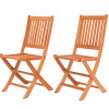 International Home Miami Yogya-Set Amazonia Teak London Teak Folding Chair