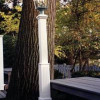 New England Woodworks Finial Top Lantern Post w. Fluted Base