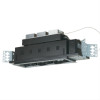 Jesco Lighting 3 Light Double Gimbal Linear Recessed Metal Halide Fixture