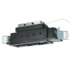 Jesco Lighting 3 Light Double Gimbal Linear Recessed Metal Halide Fixture