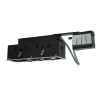 Jesco Lighting Four-Light Double Gimbal Linear Recessed Fixture Low Voltage - Black