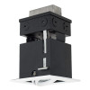 Jesco Lighting 1 Light Linear Remodel Metal Halide White Trim & Black Interior