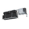 Jesco Lighting 4 Light Linear Remodel Metal Halide Silver Trim