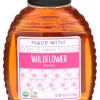 MadeWith 12 oz Wild Flower Organic Honey Pack of 12