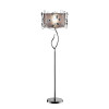 Ore Furniture 62 in. Silver Crystal Floor Lamp