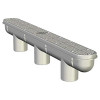 Molded Products 32 in. Unblockable Channel Main Drain with Sump White