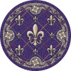 Fleur de Lis Poolsaic 29 inches