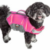 Dog Helios Tidal Guard Multi-Point Strategically-Stitched Reflective Pet Dog Life Jacket Vest - Pink Extra Large