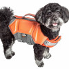 Dog Helios Tidal Guard Multi-Point Strategically-Stitched Reflective Pet Dog Life Jacket Vest - Orange Medium