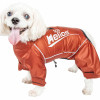 Dog Helios Hurricanine Waterproof & Reflective Full Body Dog Coat Jacket with Heat Reflective Technology, Tangerine - Small