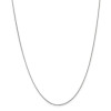 Finest Gold 1.15 mm x 16 in. 14K White Gold Rolo Pendant Chain