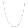 Finest Gold 0.8 mm x 16 in. 14K Yellow Gold Light-Baby Rope Chain