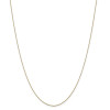 Finest Gold 0.5 mm x 18 in. 14K Yellow Gold Carded Box Chain