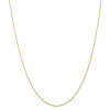 Finest Gold 0.7 mm x 18 in. 14K Yellow Gold Carded Cable Rope Chain