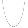 Finest Gold 0.90 mm x 16 in. 10K White Gold Box Chain