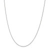 Finest Gold 0.70 mm x 16 in. 14K White Gold Box Chain with Lobster Catch