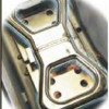 Broilmaster Stainless Steel Bowtie Barbecue Grill Burner - For Use with P4 and D4 Gas Grills